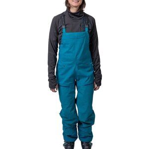 FLYLOW Moxie Womens S Bibs Snowboard/Ski/Winter Pants Neptune $430